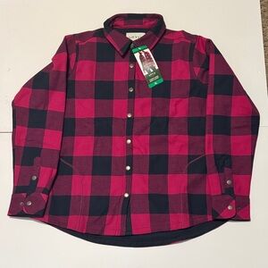 ORVIS fleeced lined shacket NWT XL